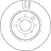TRW | Bremsscheibe | DF4469 TRW | Bremsscheibe | DF4469