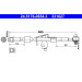 ATE | Bremsschlauch | 24.5176-0654.3 ATE | Bremsschlauch | 24.5176-0654.3