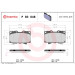 Brembo Bremsbelagsatz, Scheibenbremse PRIME LINE P 83 048