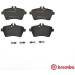 Brembo | Bremsbelagsatz, Scheibenbremse | P 50 056