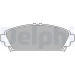 Delphi | Bremsbelagsatz, Scheibenbremse | LP1526 Delphi | Bremsbelagsatz, Scheibenbremse | LP1526