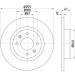 Hella | Bremsscheibe | 8DD 355 115-271 Hella | Bremsscheibe | 8DD 355 115-271