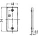 Hella | Rückstrahler | 8RA 003 326-001 Hella | Rückstrahler | 8RA 003 326-001