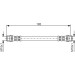 BOSCH | Bremsschlauch | 1 987 476 458 BOSCH | Bremsschlauch | 1 987 476 458