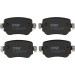GDB2042 Bremsbelagsatz, Scheibenbremse COTEC