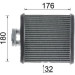 Mahle | Wärmetauscher, Innenraumheizung | AH 75 000P