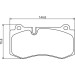0 986 494 167 Bremsbelagsatz, Scheibenbremse