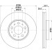 Hella | Bremsscheibe | 8DD 355 107-051
