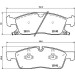 Brembo | Bremsbelagsatz, Scheibenbremse | P 37 015 Brembo | Bremsbelagsatz, Scheibenbremse | P 37 015