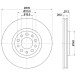 Hella | Bremsscheibe | 8DD 355 112-511