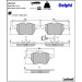 Delphi Bremsbelagsatz, Scheibenbremse LP1525