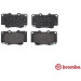 Brembo | Bremsbelagsatz, Scheibenbremse | P 83 151 Brembo | Bremsbelagsatz, Scheibenbremse | P 83 151