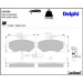 Delphi Bremsbelagsatz, Scheibenbremse LP1631