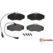 Brembo | Bremsbelagsatz, Scheibenbremse | P 23 083 Brembo | Bremsbelagsatz, Scheibenbremse | P 23 083