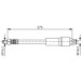 BOSCH | Bremsschlauch | 1 987 476 649