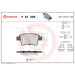 Brembo | Bremsbelagsatz, Scheibenbremse | P 61 085 Brembo | Bremsbelagsatz, Scheibenbremse | P 61 085