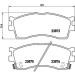 Brembo | Bremsbelagsatz, Scheibenbremse | P 30 016
