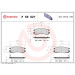 Brembo | Bremsbelagsatz, Scheibenbremse | P 59 027