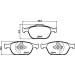 Hella | Bremsbelagsatz, Scheibenbremse | 8DB 355 012-111