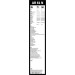 BOSCH AR 61 N Scheibenwischer Aerotwin Retro 3 397 008 847 BOSCH AR 61 N Scheibenwischer Aerotwin Retro 3 397 008 847