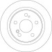 TRW | Bremsscheibe | DF4355 TRW | Bremsscheibe | DF4355