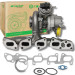 Turbolader Neu, für 04L253010H mit Krümmer und Dichtungen, ORIGINAL JRONE 8G14-30M-H65 Turbolader Neu, für 04L253010H mit Krümmer und Dichtungen, ORIGINAL JRONE 8G14-30M-H65