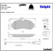 Delphi Bremsbelagsatz, Scheibenbremse LP3136