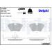 Delphi | Bremsbelagsatz, Scheibenbremse | LP1608 Delphi | Bremsbelagsatz, Scheibenbremse | LP1608