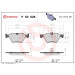 Brembo | Bremsbelagsatz, Scheibenbremse | P 50 026 Brembo | Bremsbelagsatz, Scheibenbremse | P 50 026
