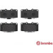 Brembo | Bremsbelagsatz, Scheibenbremse | P 56 034 Brembo | Bremsbelagsatz, Scheibenbremse | P 56 034