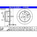ATE | Bremsscheibe | 24.0110-0249.1 ATE | Bremsscheibe | 24.0110-0249.1