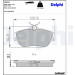 Delphi | Bremsbelagsatz, Scheibenbremse | LP919 Delphi | Bremsbelagsatz, Scheibenbremse | LP919