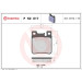 Brembo | Bremsbelagsatz, Scheibenbremse | P 50 017 Brembo | Bremsbelagsatz, Scheibenbremse | P 50 017