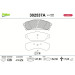 302537A Bremsbelagsatz, Scheibenbremse EXPERT