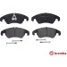 Brembo | Bremsbelagsatz, Scheibenbremse | P 24 161 Brembo | Bremsbelagsatz, Scheibenbremse | P 24 161