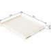 BOSCH 1 987 432 148 Innenraumfilter