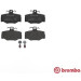 Brembo | Bremsbelagsatz, Scheibenbremse | P 56 024