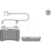 Meyle | Bremsbelagsatz, Scheibenbremse | 025 240 9717/PD Meyle | Bremsbelagsatz, Scheibenbremse | 025 240 9717/PD