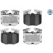 025 224 2520/PD Bremsbelagsatz, Scheibenbremse MEYLE-PD: Advanced performance and design.