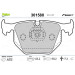 Valeo | Bremsbelagsatz, Scheibenbremse | 301580 Valeo | Bremsbelagsatz, Scheibenbremse | 301580