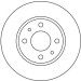 TRW | Bremsscheibe | DF1740 TRW | Bremsscheibe | DF1740