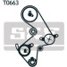 SKF | Wasserpumpe + Zahnriemensatz | VKMC 91003 SKF | Wasserpumpe + Zahnriemensatz | VKMC 91003
