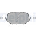 Delphi | Bremsbelagsatz, Scheibenbremse | LP1015 Delphi | Bremsbelagsatz, Scheibenbremse | LP1015