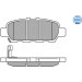 Meyle | Bremsbelagsatz, Scheibenbremse | 025 248 7113/W Meyle | Bremsbelagsatz, Scheibenbremse | 025 248 7113/W