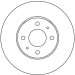 TRW | Bremsscheibe | DF4024 TRW | Bremsscheibe | DF4024