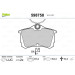 598758 Bremsbelagsatz, Scheibenbremse