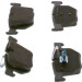 BOSCH | Bremsbelagsatz, Scheibenbremse | 0 986 424 766