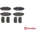 Brembo | Bremsbelagsatz, Scheibenbremse | P 78 020 Brembo | Bremsbelagsatz, Scheibenbremse | P 78 020