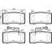Brembo | Bremsbelagsatz, Scheibenbremse | P 23 185 Brembo | Bremsbelagsatz, Scheibenbremse | P 23 185