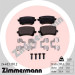 ZIMMERMANN Bremsscheiben Ø282mm + Beläge HINTEN VW Audi Skoda Seat Tiguan Golf (100.3315.20 + 24483.170.2) ZIMMERMANN Bremsscheiben Ø282mm + Beläge HINTEN VW Audi Skoda Seat Tiguan Golf (100.3315.20 + 24483.170.2)
